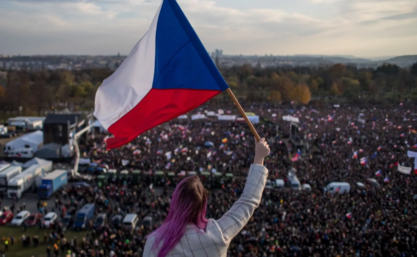Protesty w Pradze