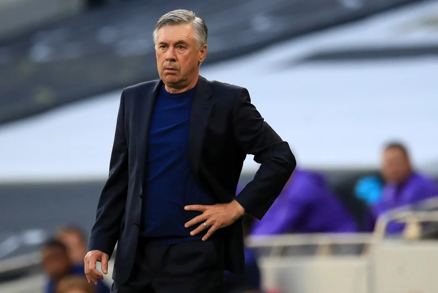 Carlo Ancelotti zaniemówił na konferencji. "Kto? Nie znam go"