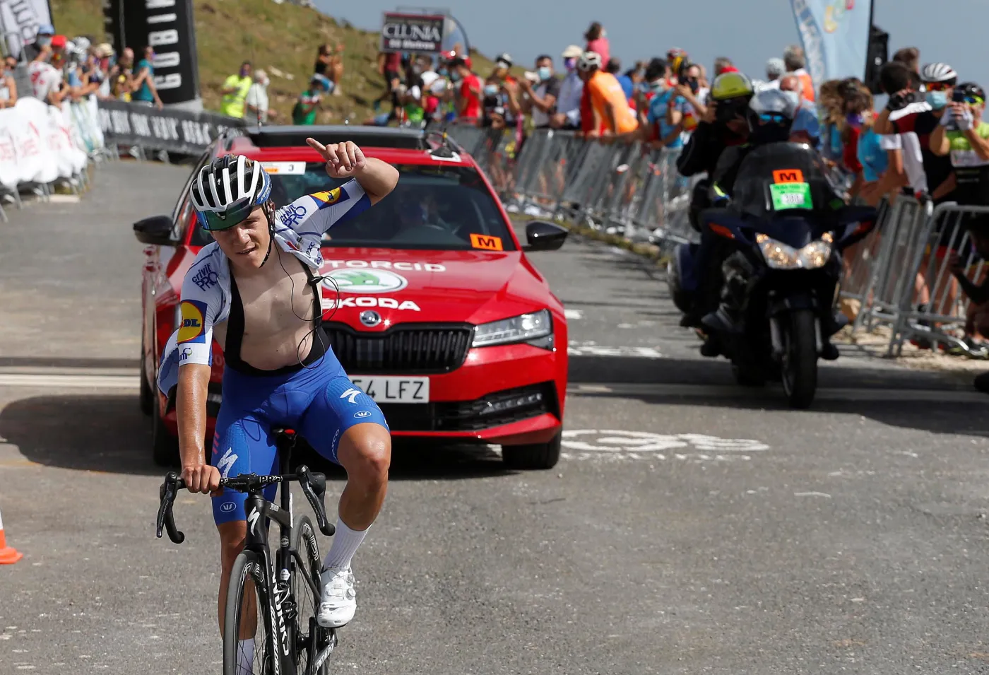Remco Evenepoel wygrał 3. etap i został liderem wyścigu Dookoła Burgos