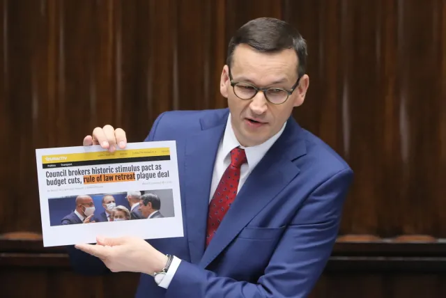 Premier: Polityka asertywna, a nie poklepywanie po ramieniu, jest najbardziej skuteczna [WIDEO]