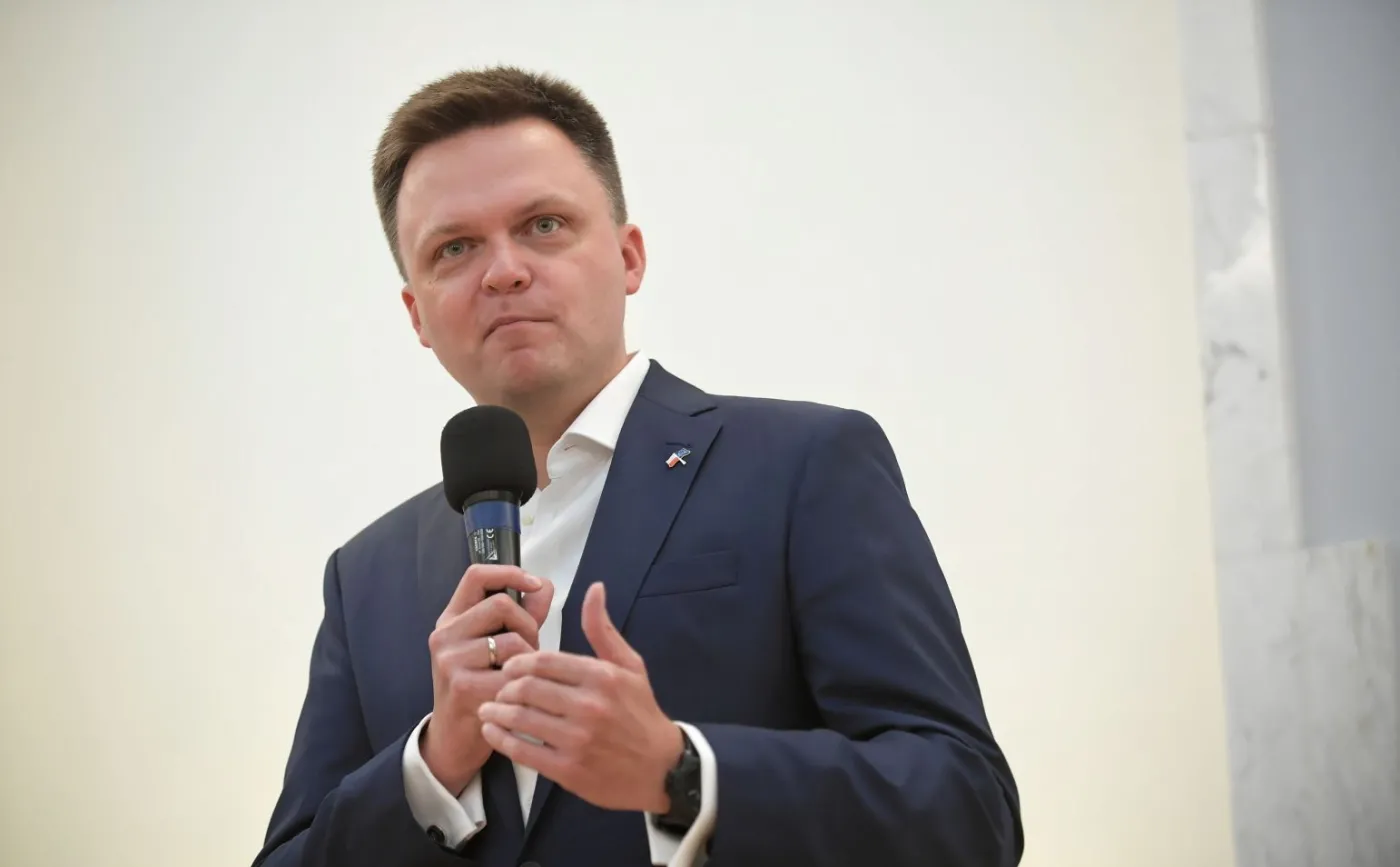Hołownia zapowiada projekty ruchu Polska 2050. Wśród nich internetowe radio [WIDEO]