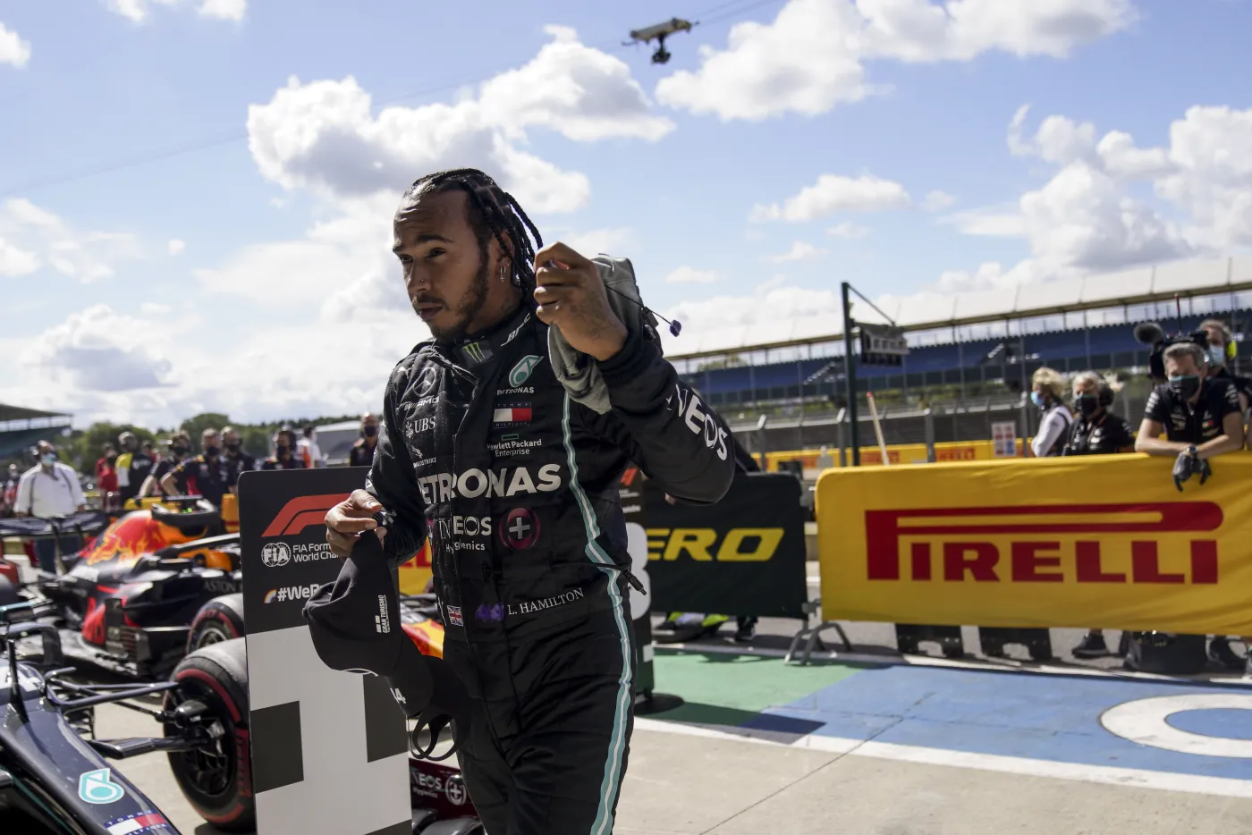 Lewis Hamilton zdobył na Silverstone pole position