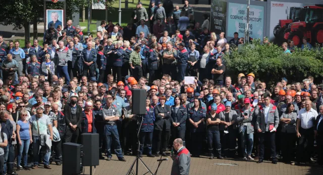 Protest z przerwą na czerwone. TAK teraz protestują na Białorusi