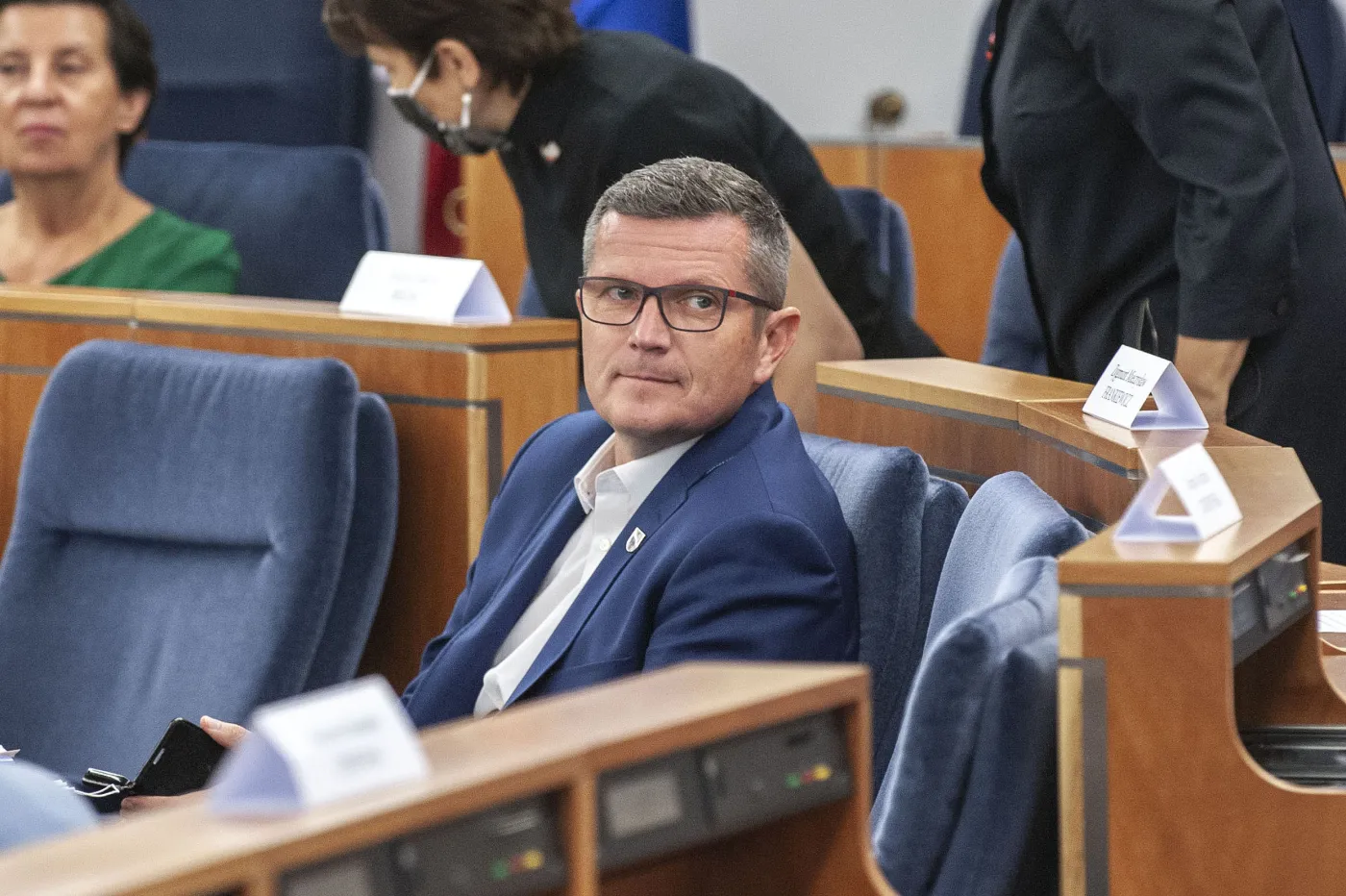 Marcin Bosacki nowym szefem senackiego klubu KO