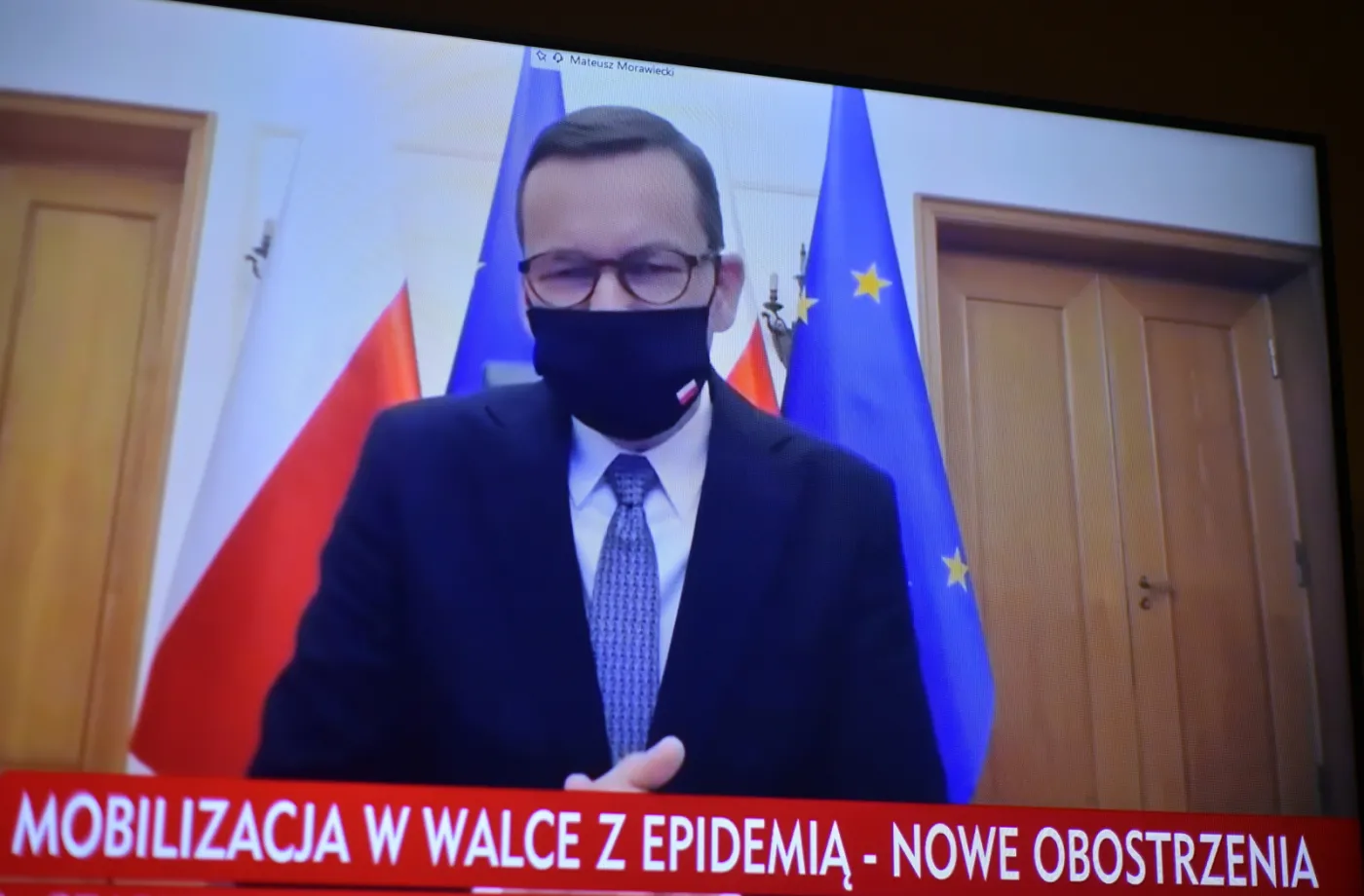 Morawiecki: Nie idziemy drogą kolejnego lockdownu, nie słuchajcie demagogów