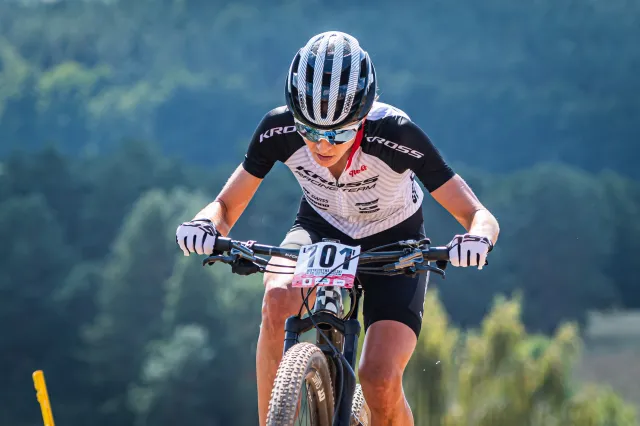 Maja Włoszczowska poza podium mistrzostw Europy w kolarstwie górskim
