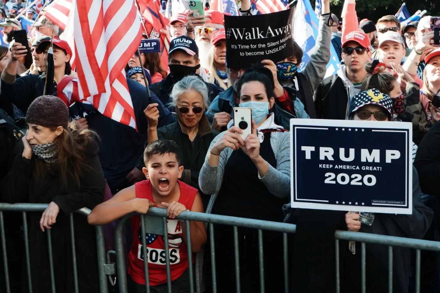 Marsz sympatyków Trumpa w Waszyngtonie. Doszło do starć