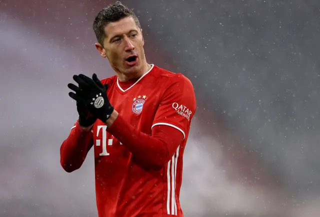 Robert Lewandowski zdecydowanym liderem klasyfikacji "Złotego Buta"