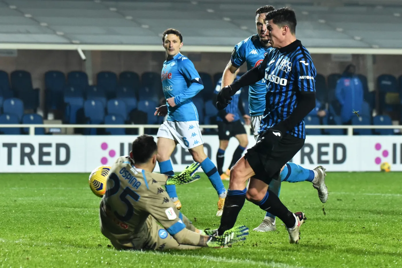 Zieliński nie zdobędzie Pucharu Włoch. O trofeum zagrają Atalanta i Juventus