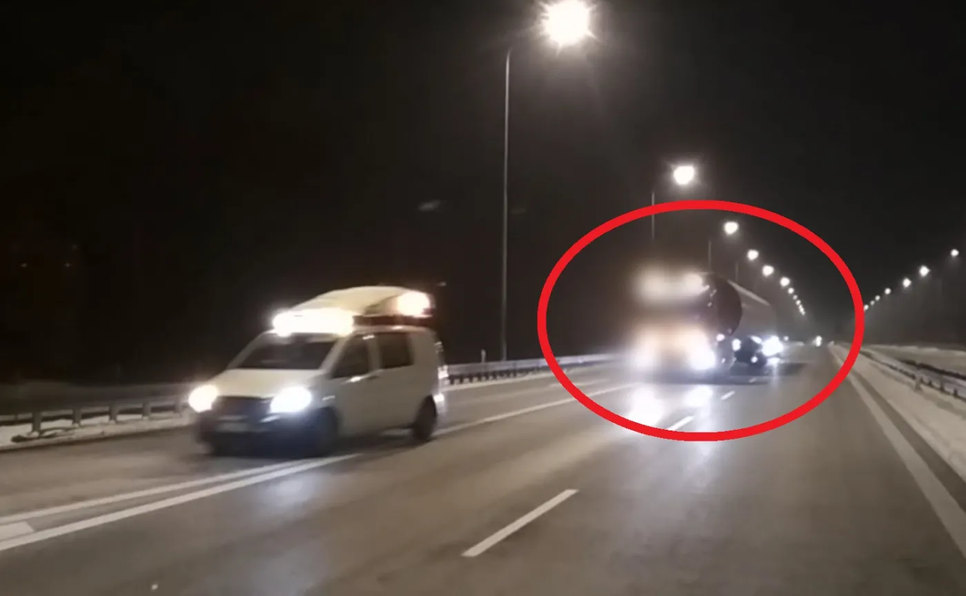 Nielegalny i gigantyczny transport pod osłoną nocy. Niemcy wpadli na trasie S3