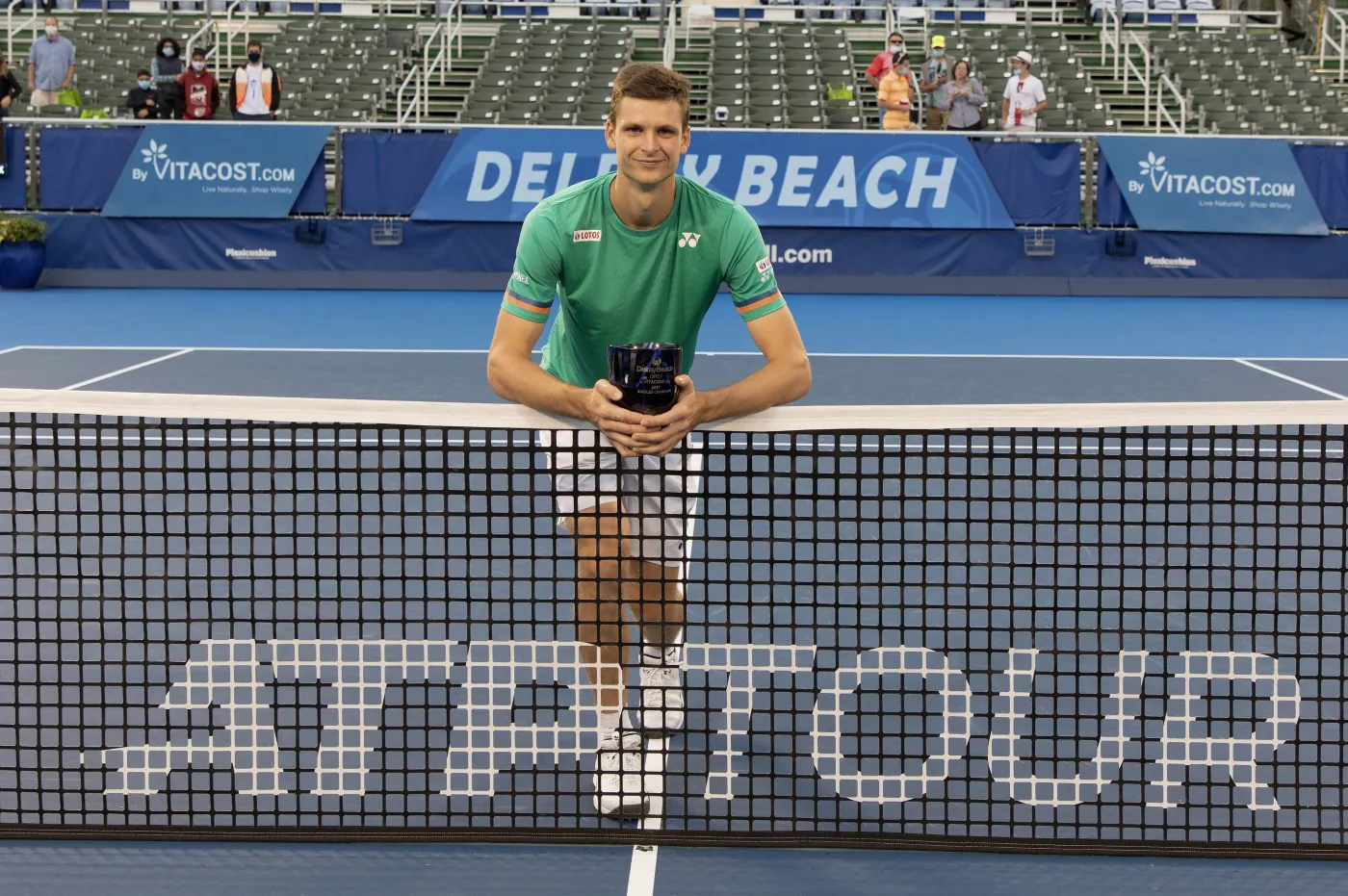 Hubert Hurkacz spadł o pięć pozycji w rankingu ATP