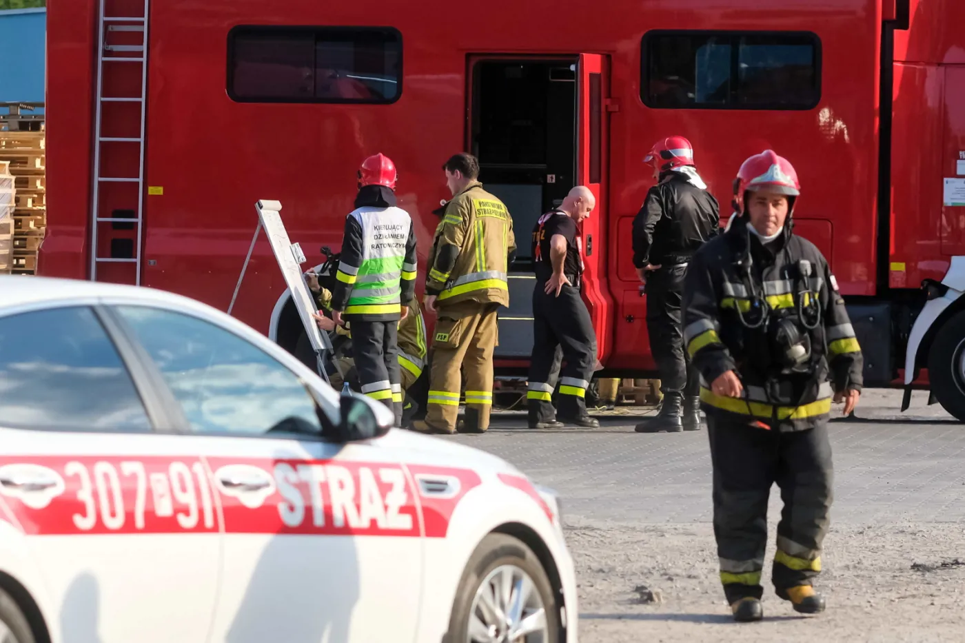 Niebezpieczny pożar w Poznaniu. Władze apelują do mieszkańców