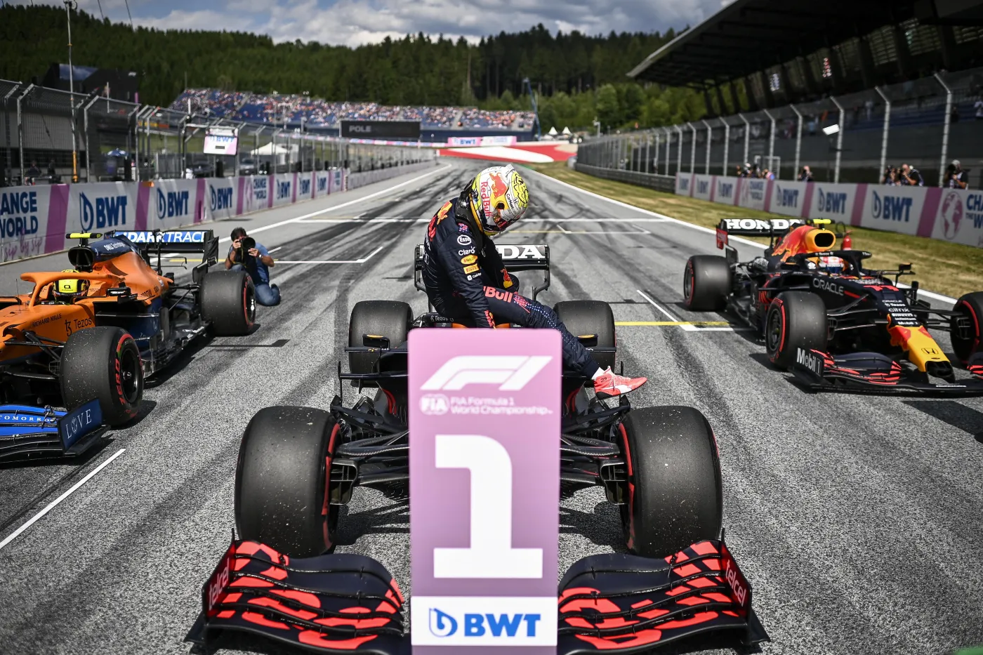 Max Verstappen ruszy z pole position do Grand Prix Austrii