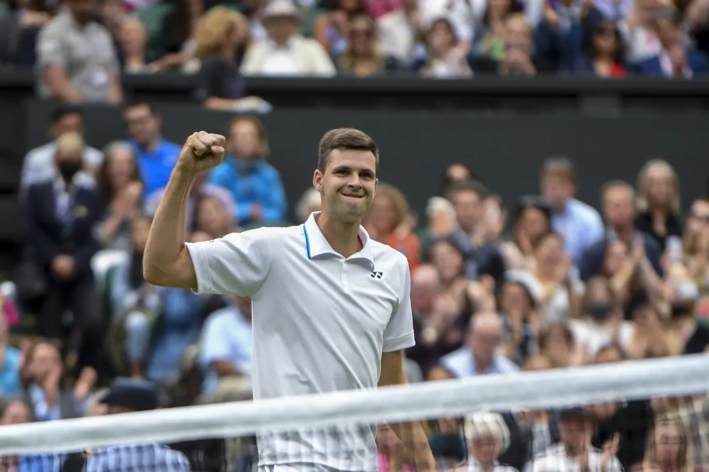 Hurkacz: Nie będę się denerwował przed meczem z Federerem