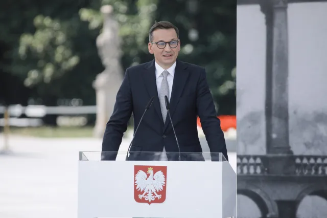 Morawiecki: Tusk, broniąc się, kłamliwie atakuje mnie i moją żonę
