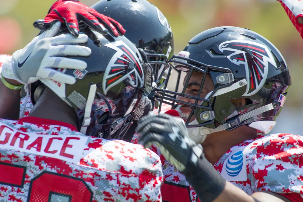 Atlanta Falcons pierwszą drużyną ze 100-procentowym wskaźnikiem szczepień