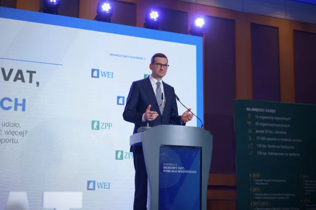 Premier: Nie można haratać w gałę, gdy gospodarkę niszczą mafie VAT-owskie