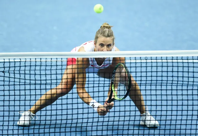Turniej WTA w Luksemburgu: Krótka przygoda Rosolskiej w deblu