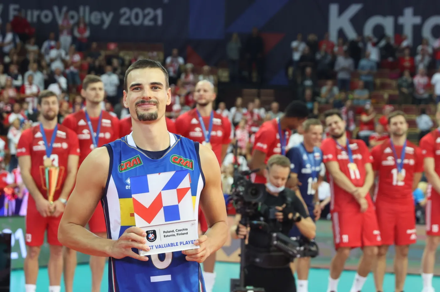 Kosmiczny finał w Spodku. Włosi siatkarskimi mistrzami Europy