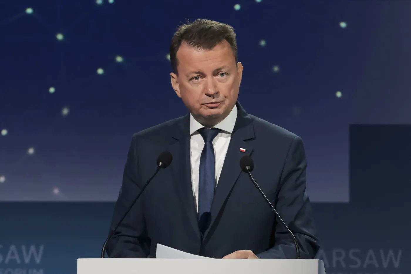 Błaszczak poleciał do USA. Będzie rozmawiał m.in. o zakupie czołgów Abrams