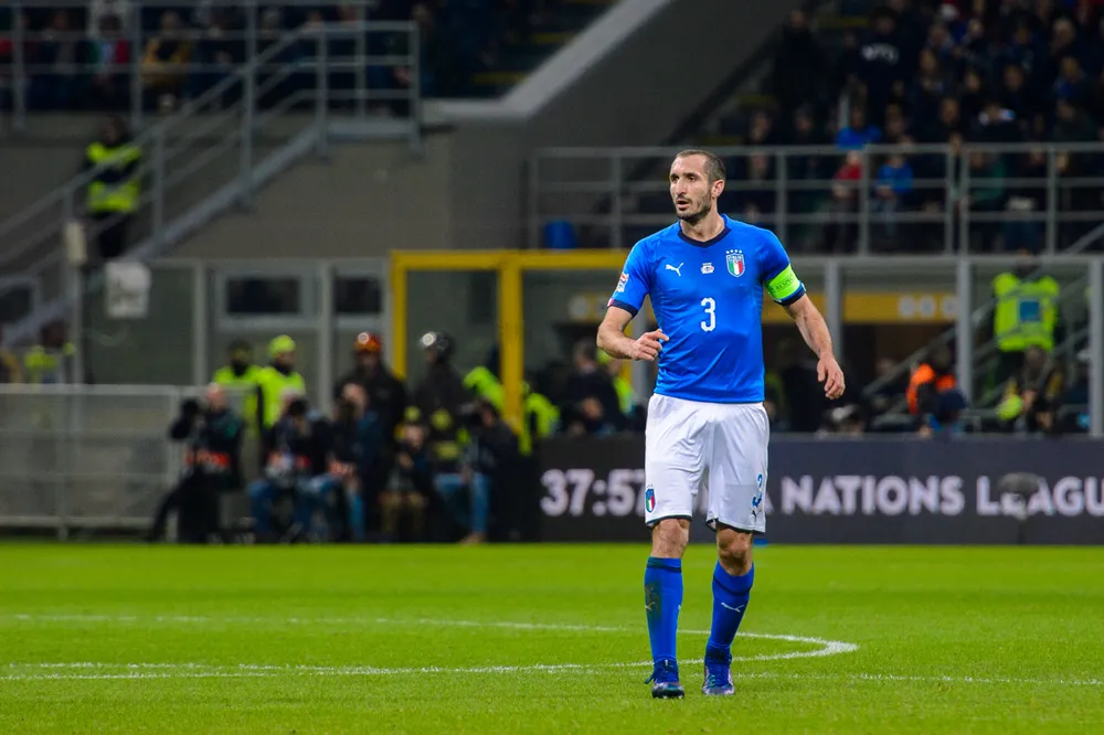 El. MŚ 2022. Giorgio Chiellini nie zagra w meczu ze Szwajcarią