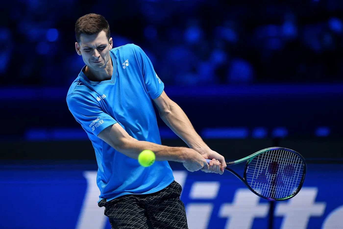 ATP Finals. Hurkacz przegrał z rezerwowym. Szanse na półfinał minimalne
