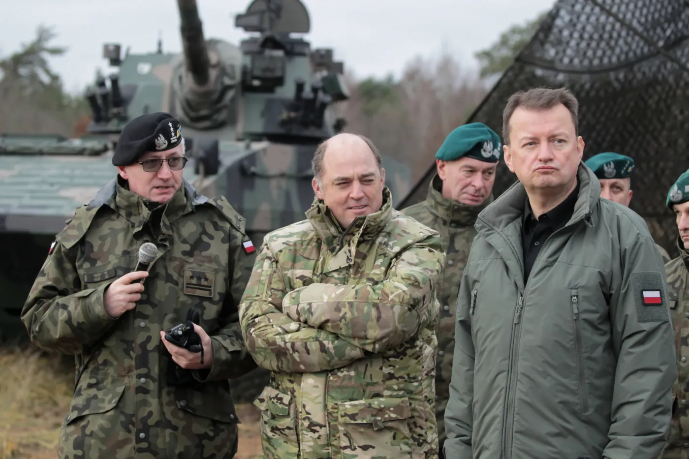 Minister obrony Wielkiej Brytanii: Jesteśmy tu, by okazać solidarność z Polską