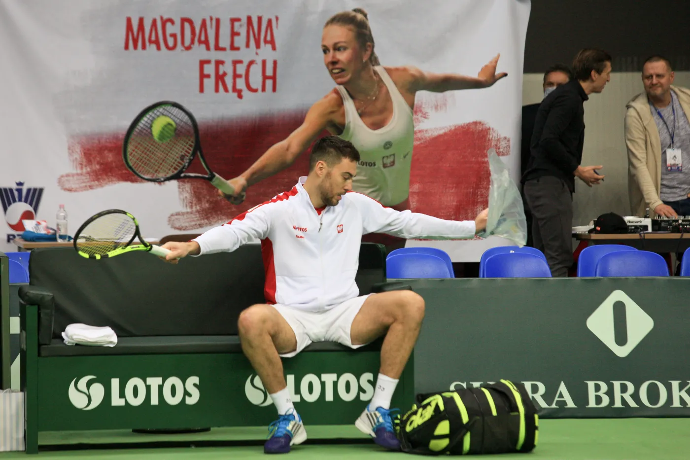 Udany powrót Jerzego Janowicza. Polska wygrała z Czechami