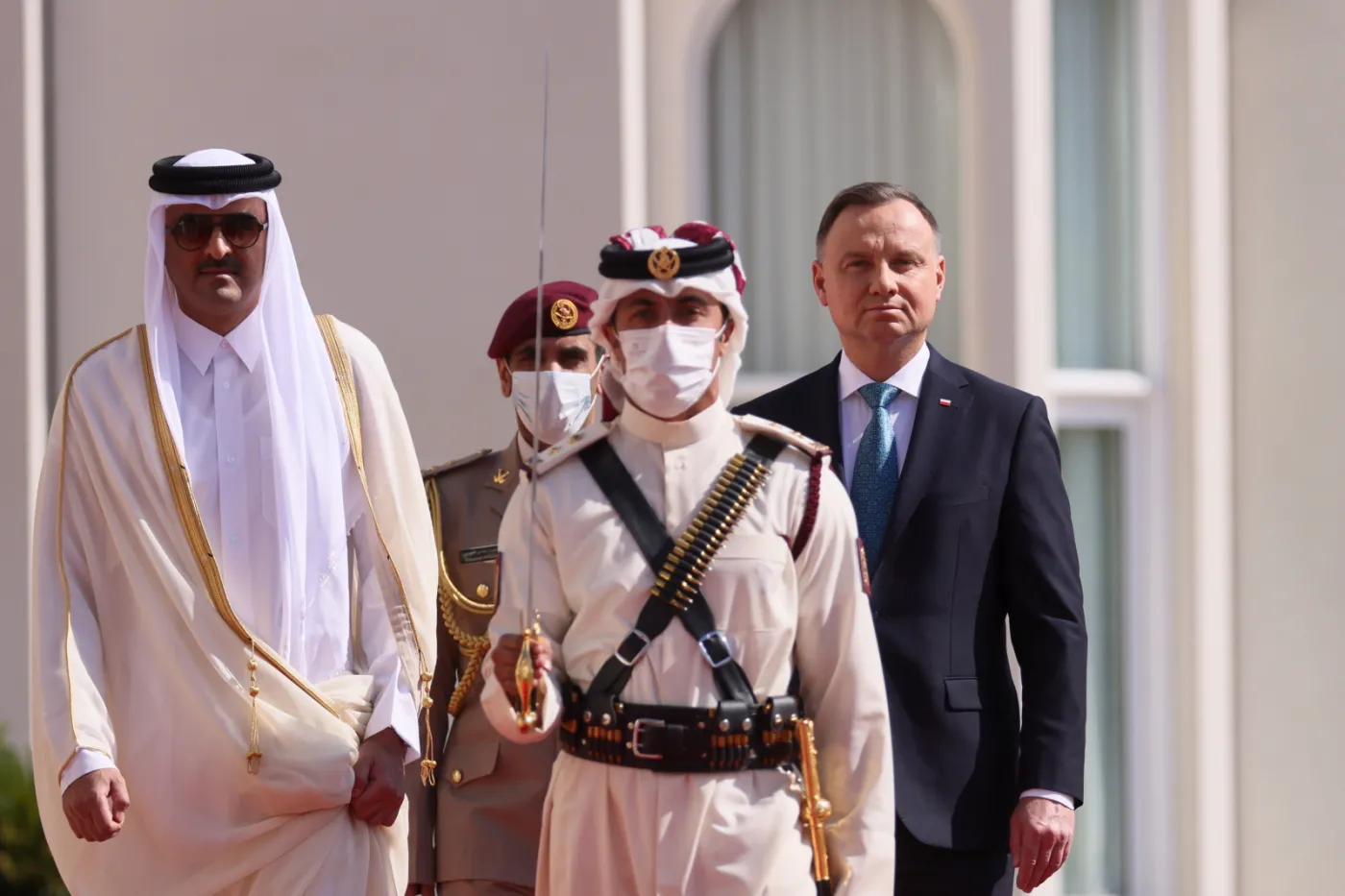 Prezydent Andrzej Duda z wizytą w Katarze [ZDJĘCIA]