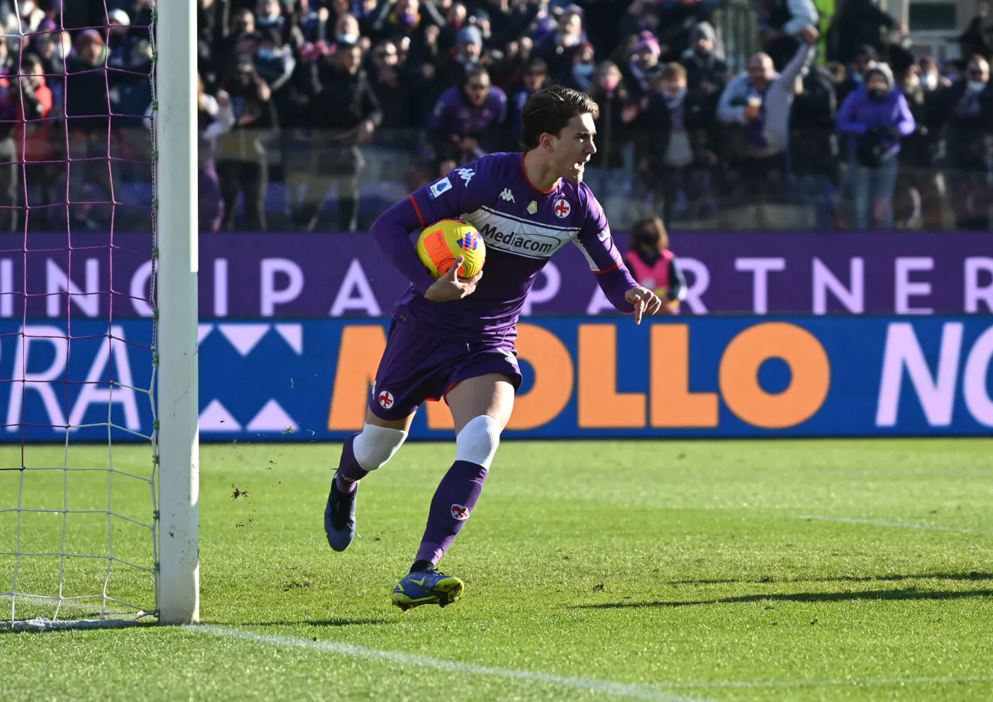 Dusan Vlahovic wyrównał rekord Cristiano Ronaldo [WIDEO]