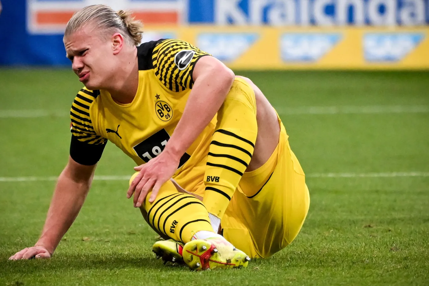 Liga niemiecka. Haaland z kolejnym golem, ale znów kontuzjowany