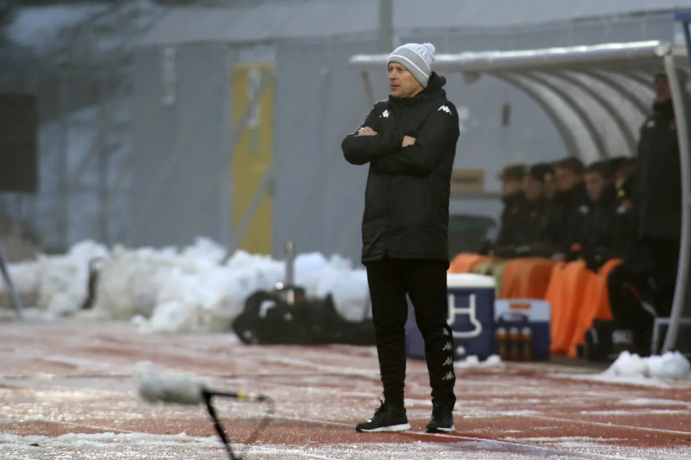 Trener Widzewa przeprasza kibiców za porażkę z Arką