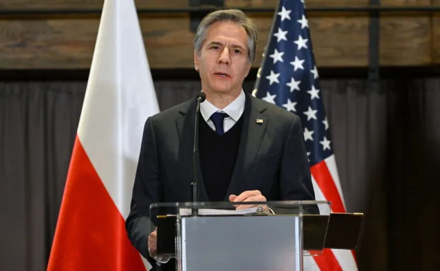 Blinken: Jeżeli Polska przekaże myśliwce Ukrainie, USA rozważa wysłanie do Polski maszyn na ich miejsce