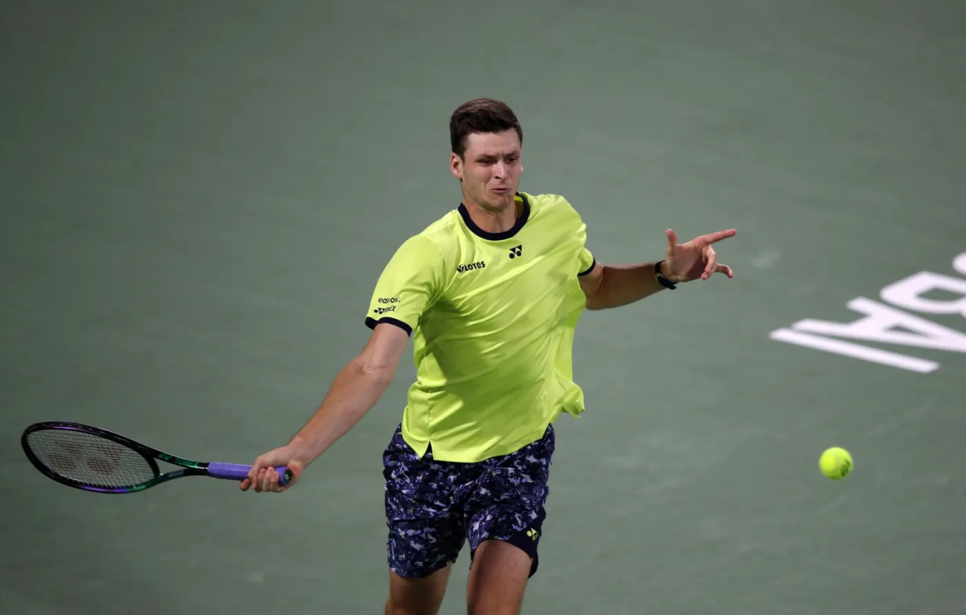 Krótka przygoda Hurkacza i Kubota w deblu turnieju w Indian Wells