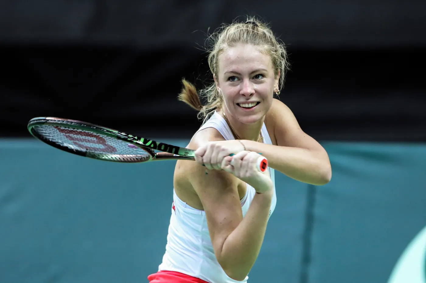 Magdalena Fręch w drugiej rundzie Indian Wells [WIDEO]
