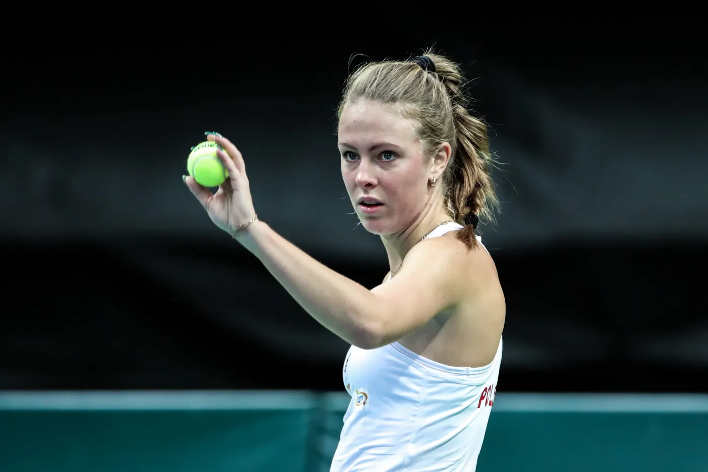 Magdalena Fręch odpadła w 1. rundzie turnieju WTA w Miami
