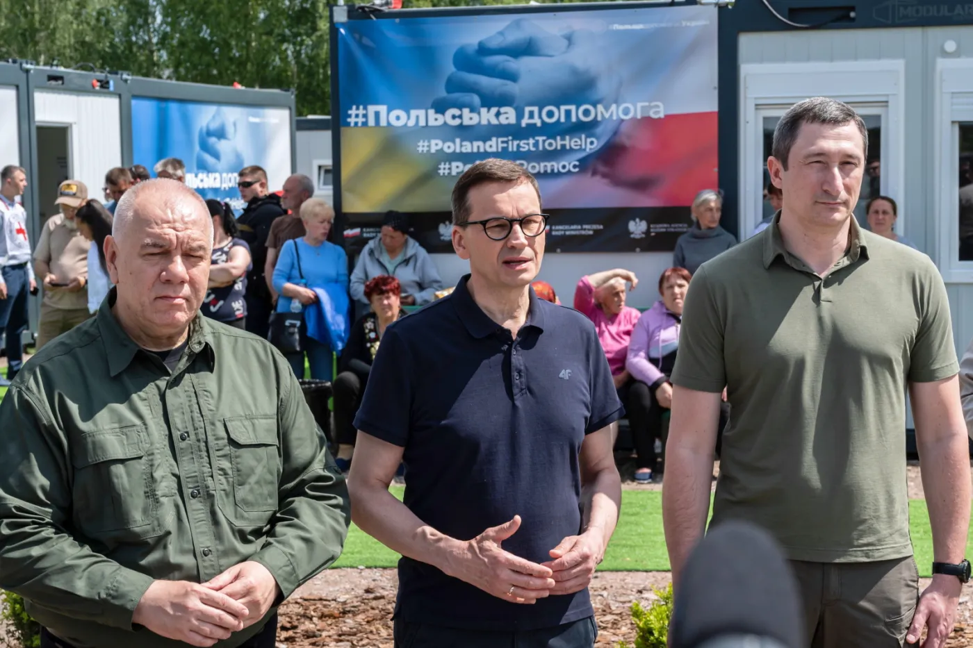 Morawiecki: Polska została poproszona o pomoc w wywozie zboża z Ukrainy