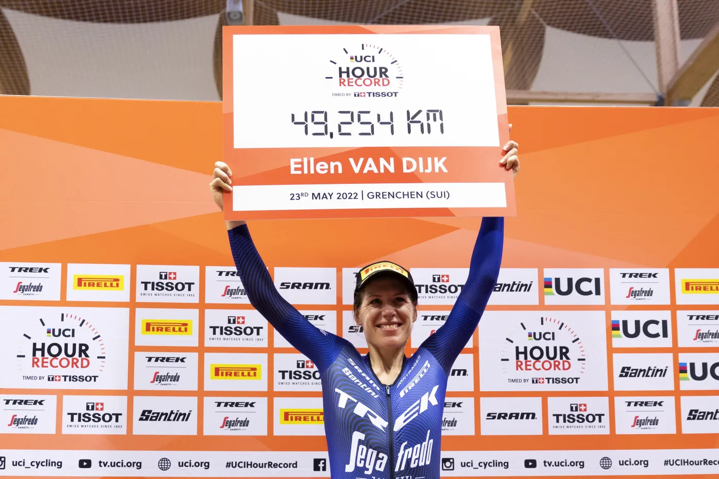 Ellen van Dijk pobiła rekord świata w kolarskiej jeździe godzinnej