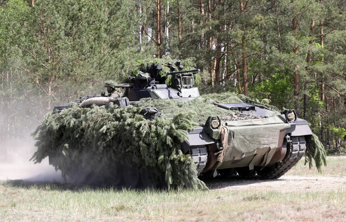 "Bild": Pierwsze wozy bojowe Marder mogłyby zostać natychmiast dostarczone Ukrainie