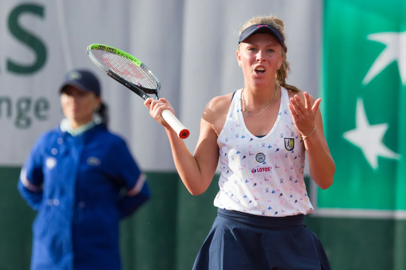 Muguruza za mocna dla Fręch w Eastbourne. Wstydu jednak nie było