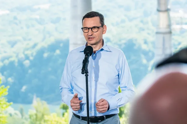 Morawiecki: Kaczyński kocha Polskę, a Tusk jakiś inny kraj