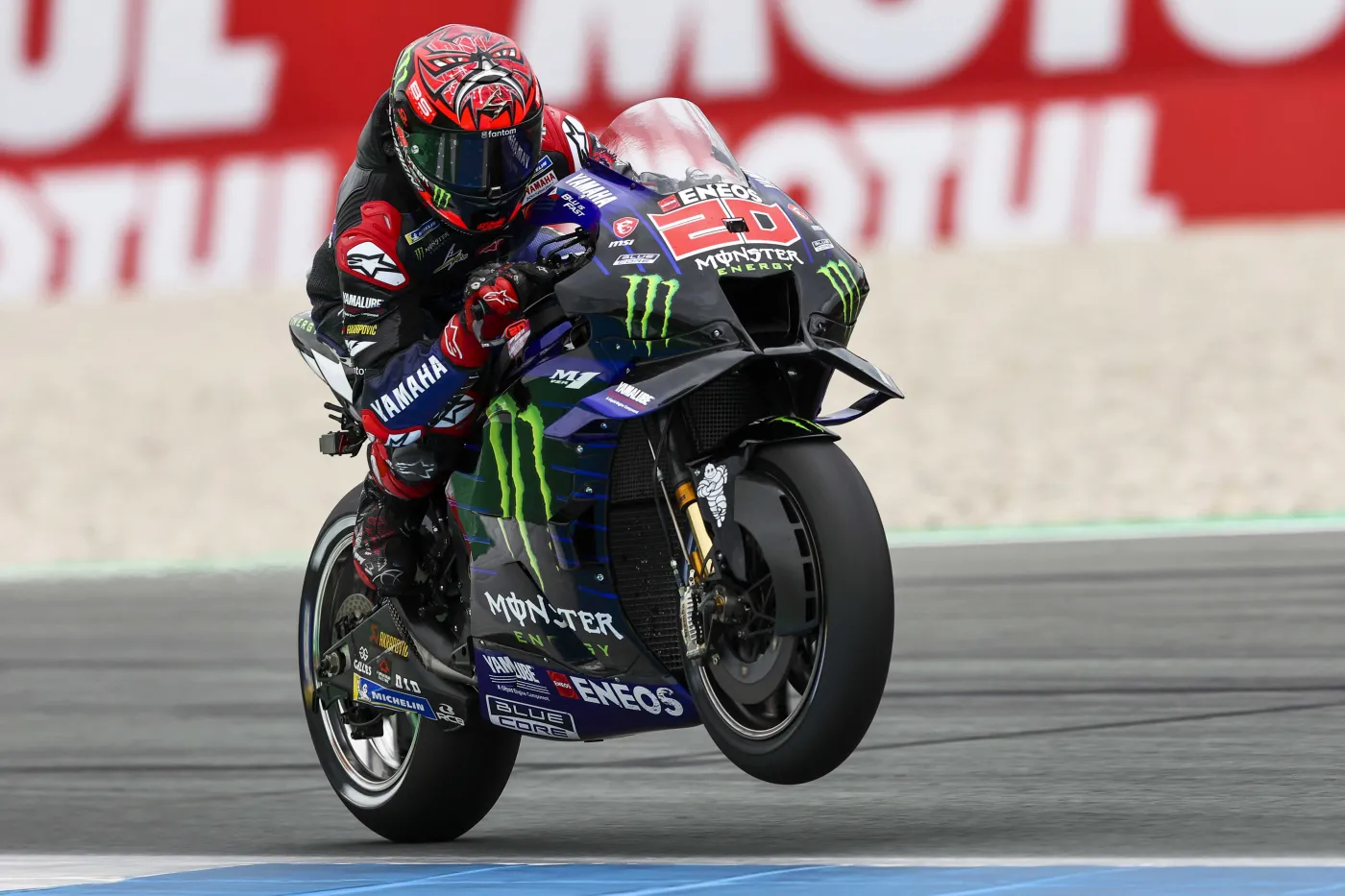 Quartararo nie dojechał do mety. Bagnaia najszybszy w Assen