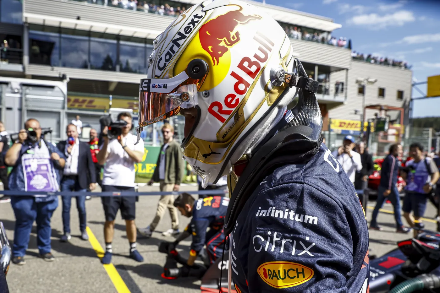 Verstappen najszybszy w Belgii. Hamilton zakończył wyścig na pierwszym okrążeniu