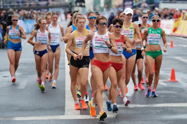 ME: Katarzyna Zdziebło ze srebrnym medalem w chodzie na 20 km!