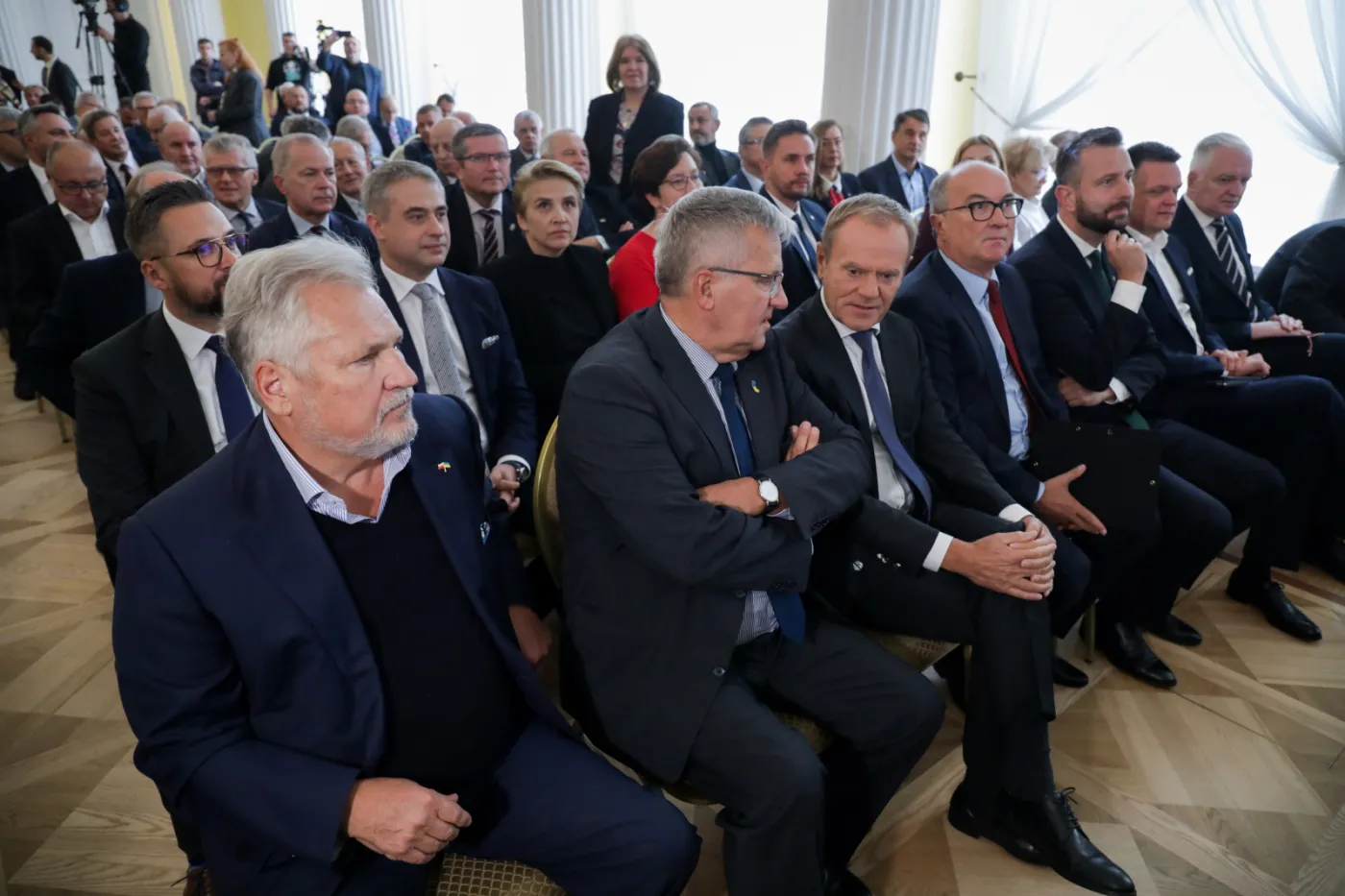 Wspólna konferencja opozycji. "Nie było rozmów. Żadne decyzje nie zapadły"