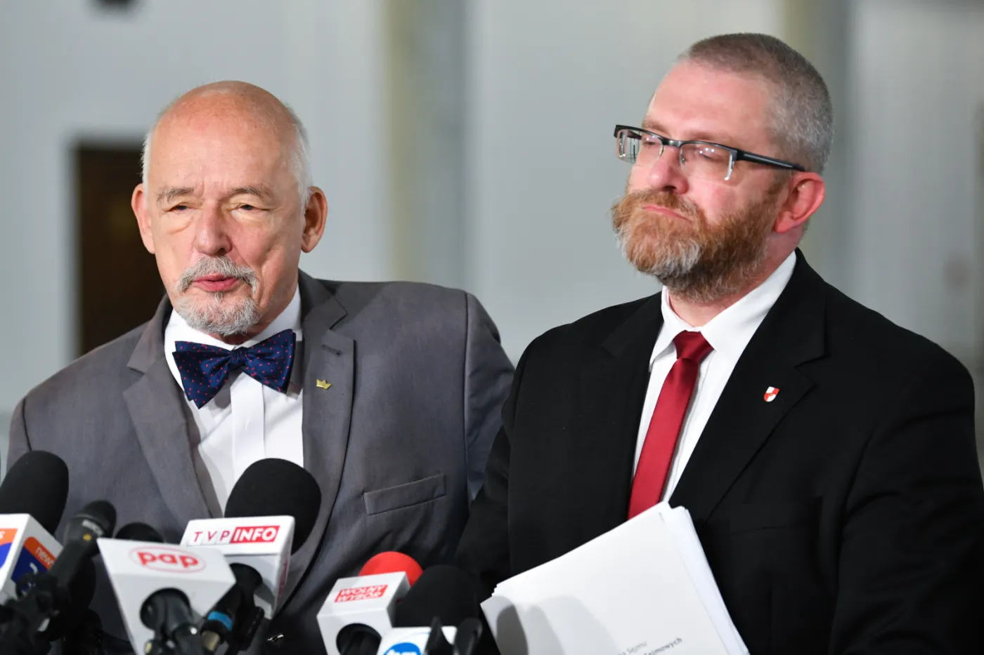 Janusz Korwin-Mikke, Grzegorz Braun
