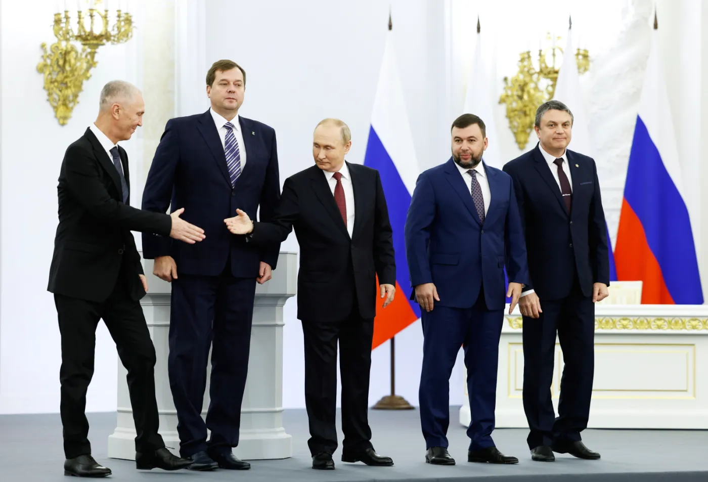Zabór bez euforii. Rosyjskie elity coraz bardziej podzielone