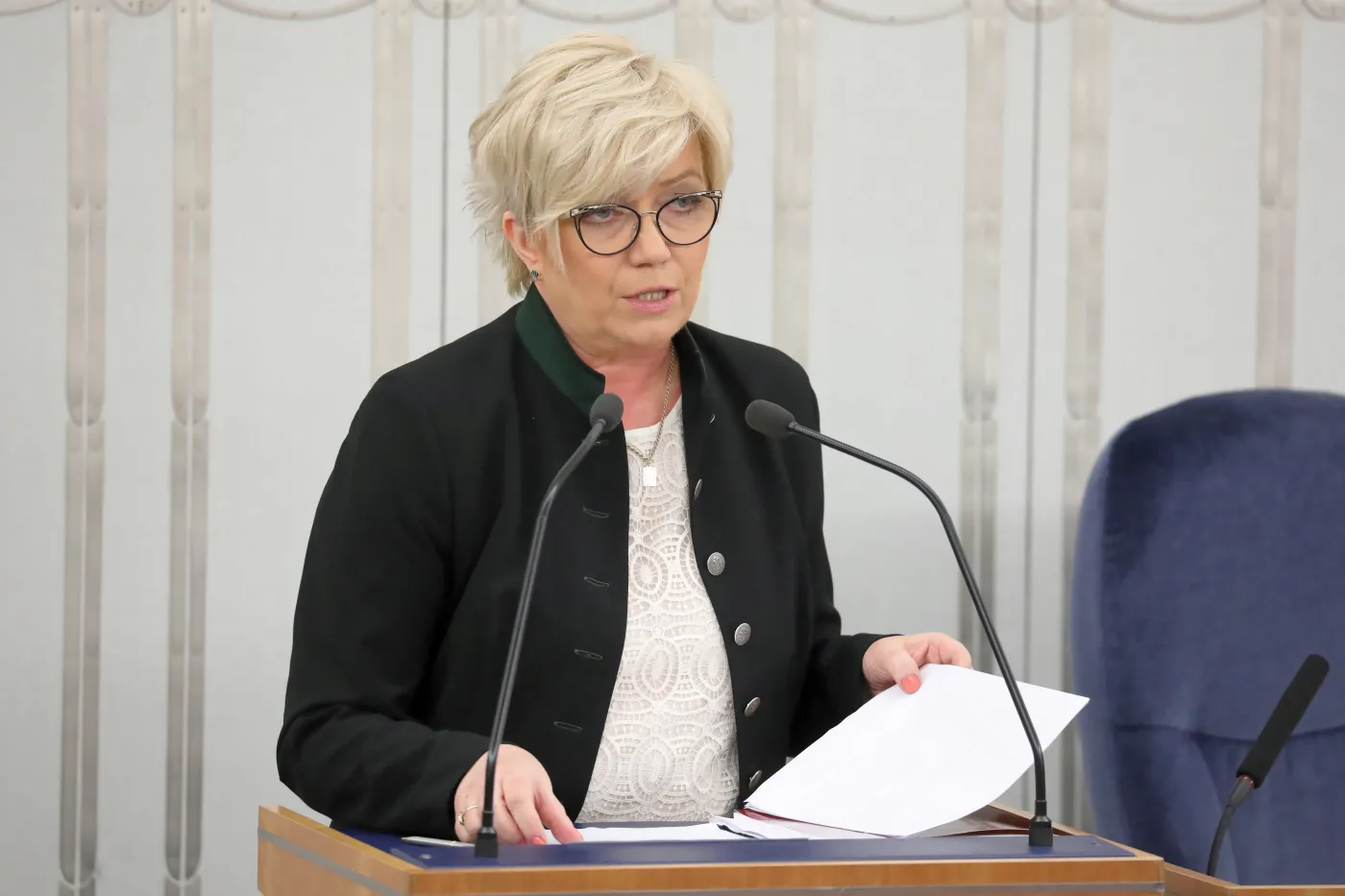 Dlaczego TK wydał tylko 7 wyroków w tym roku? Przyłębska tłumaczy