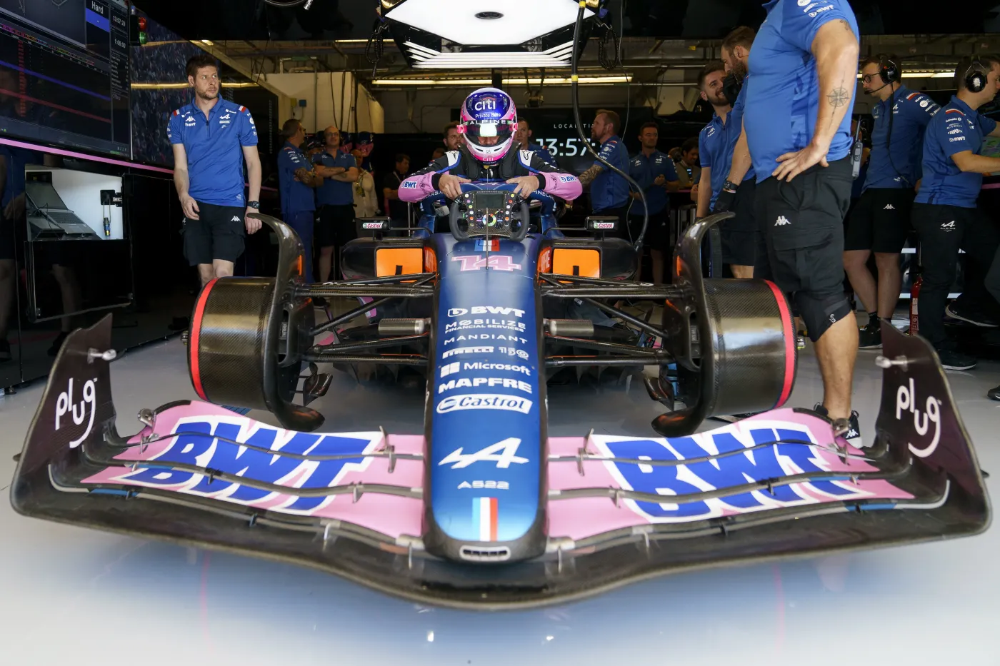 Fernando Alonso stracił punkty i 7. pozycję po proteście Haasa