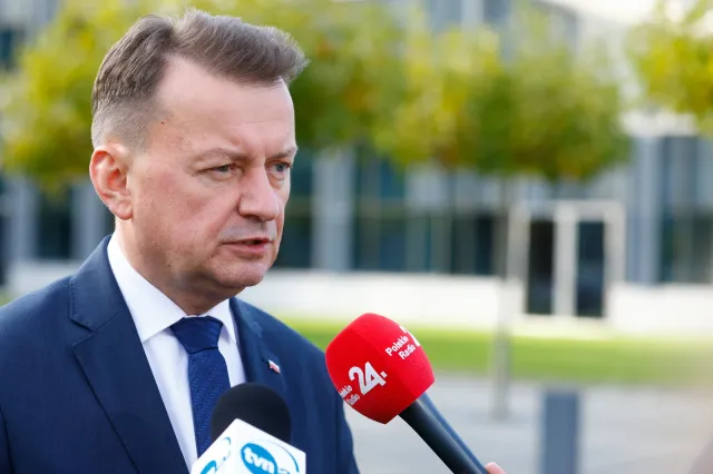 Błaszczak wbija szpilę Niemcom i Francji. "W Polsce będzie misja UE szkoląca Ukraińców"